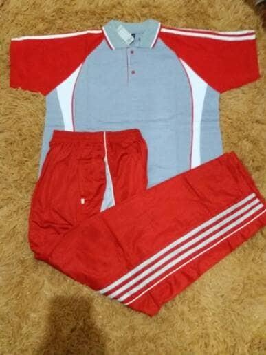 BEST SELLER!!! Stelan Olahraga Dewasa/ Baju Olahraga Guru - AgAPhB
