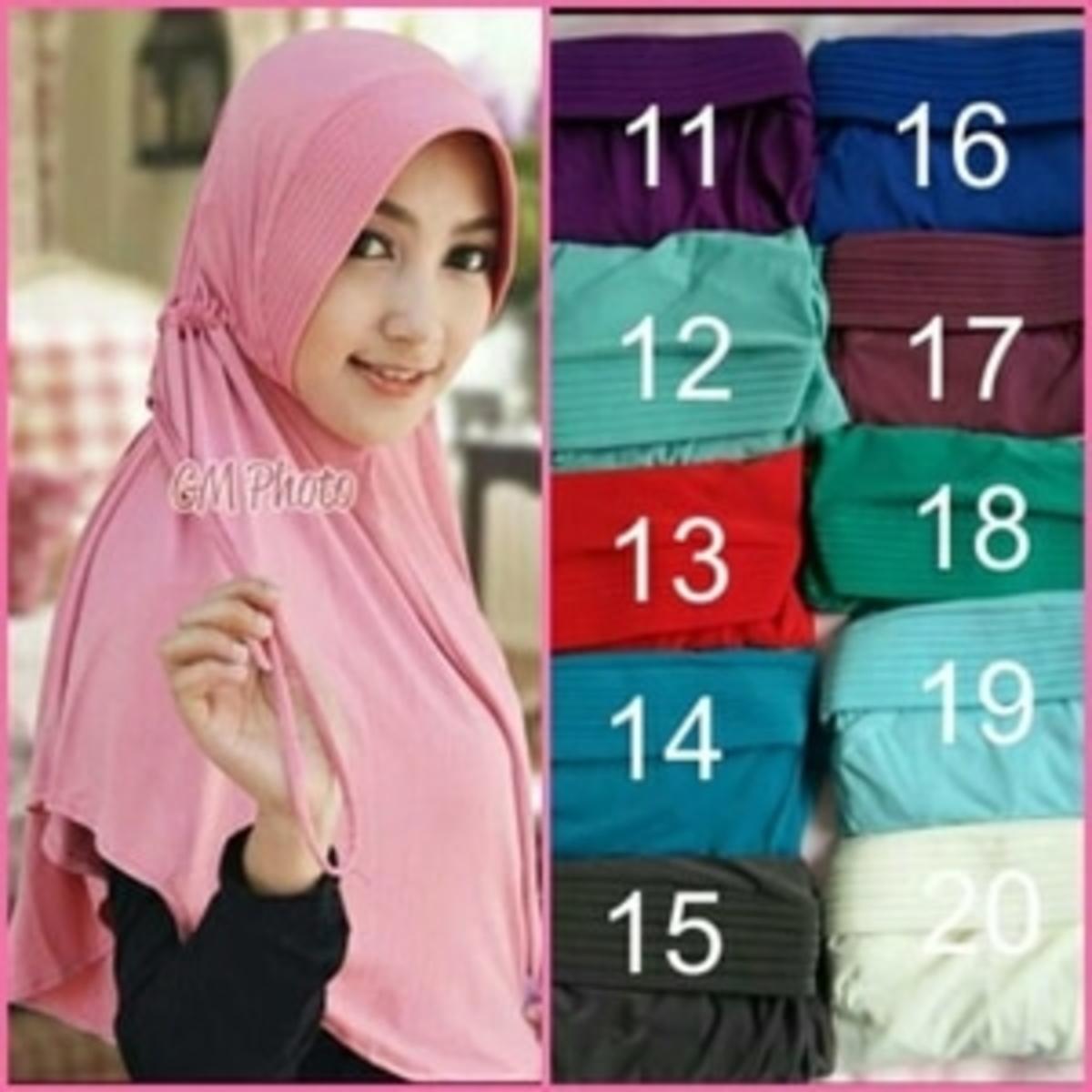 Labelledesign ADIBA JILBAB SERUT JOKOWI HIJAB WANITA MUSLIM PET NO.125