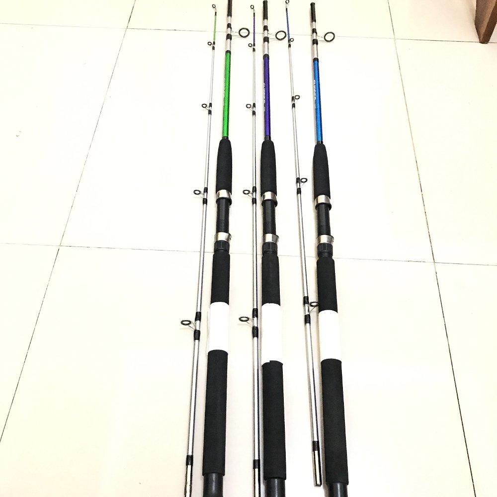 Joran laut fiber solid Shinari Gunner 210 cm TERBARU BOS PANCING zerya_fishing