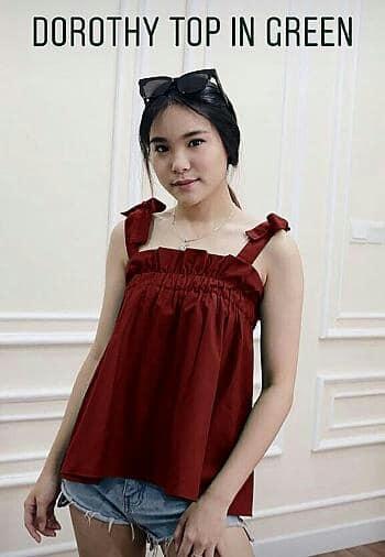 blouse atasan wanita/ baju gaul wanita/ baju kece wanita terbaru/ baju wanita, atasan wanita gefashion