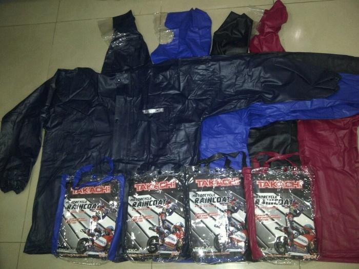 Jas Hujan grade KARET Takachi Japan Original Grade A+ high quality, Full Press, Full PVC, same like ASV