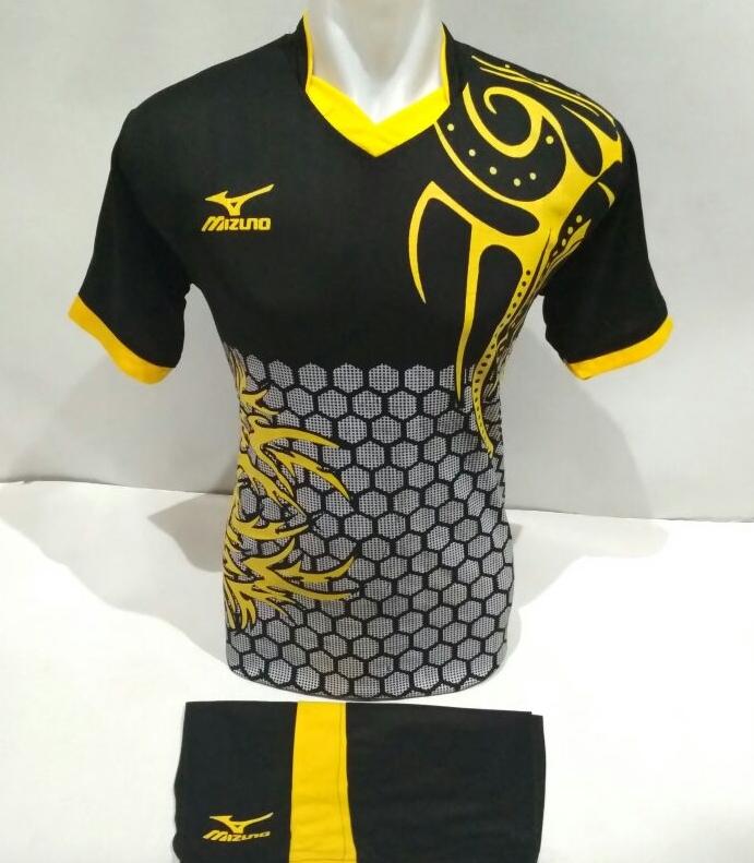 Baju Olahraga Jersey Sepak Bola Kaos Setelan Futsal / Volly / Badminton Mizuno