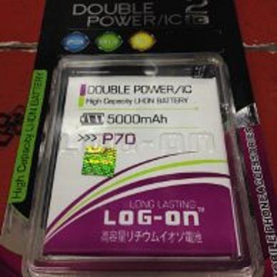 Baterai Double Power Double IC Log-On Lenovo P70 KBL
