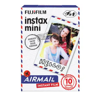 Isi Refill Polaroid Fujifilm Instax Mini Film Motif Airmail - 10 lembar