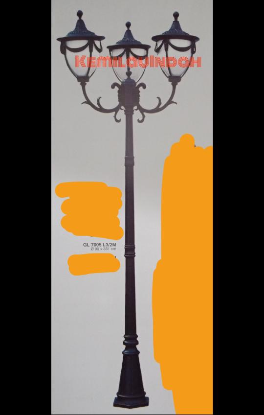 LAMPU TAMAN OUTDOOR 7005 L3/2M lampu gantung lampu gantung led lampu gantung ruang tamu lampu gantung minimalis lampu gantung kristal lampu hias lampu café lampuhiasgantungruangtamu lampu tumblr lampu hias
