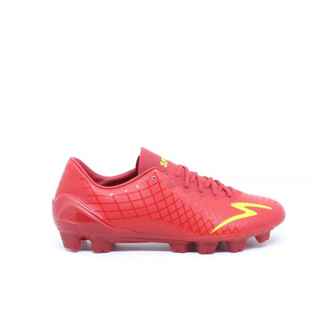 Specs Accelerator Exocet Sepatu Olahraga Sepak Bola Pria - Dark Red