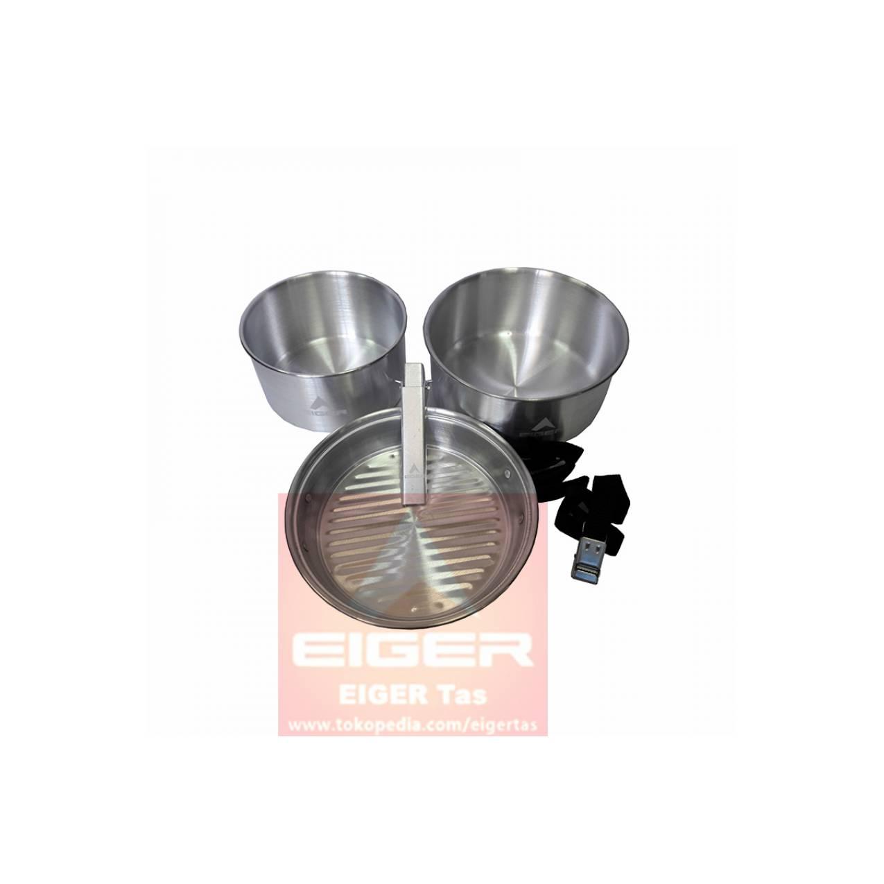 COOKING SET EIGER 910003519 001 CREW COOK SET 2 - ALAT MASAK CAMPING