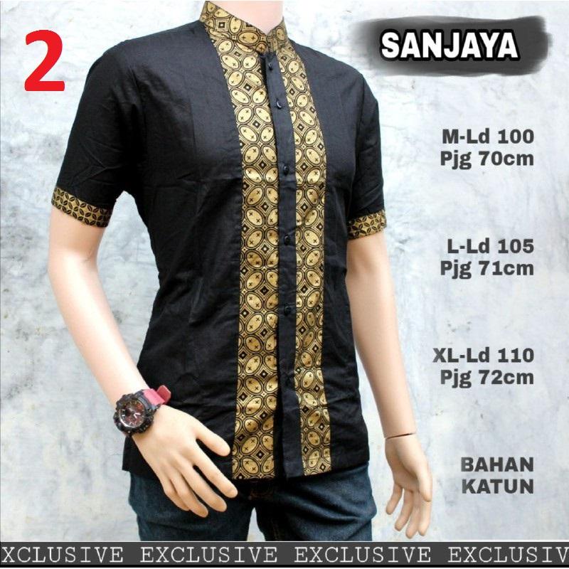 Busana Muslim/ Baju koko/ baju muslim pria keren/ Kemeja Pria/ Batik Pria/ murah grosir kekinian