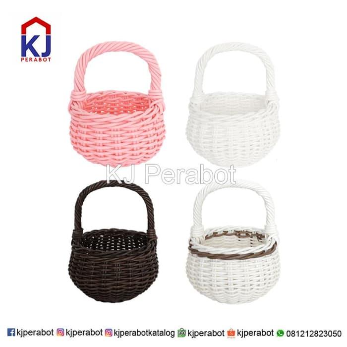 POT ANYAM ROTAN SINTETIS