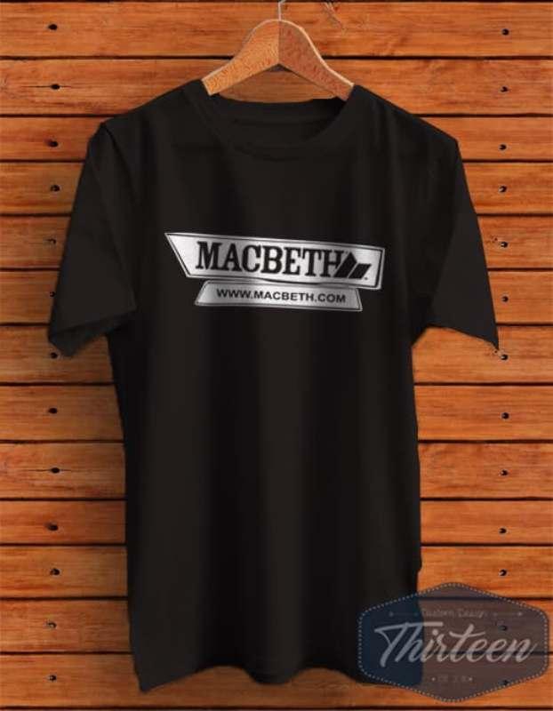 Kaos Original Baju Macbeth 1 Kualitas Distro - Hitam