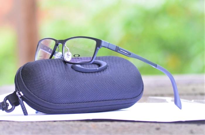 diskon 15%!! Kacamata Oakley Titanium Ox149 (Frame+Lensa) Minus Plus Anti Radiasi - ready stock