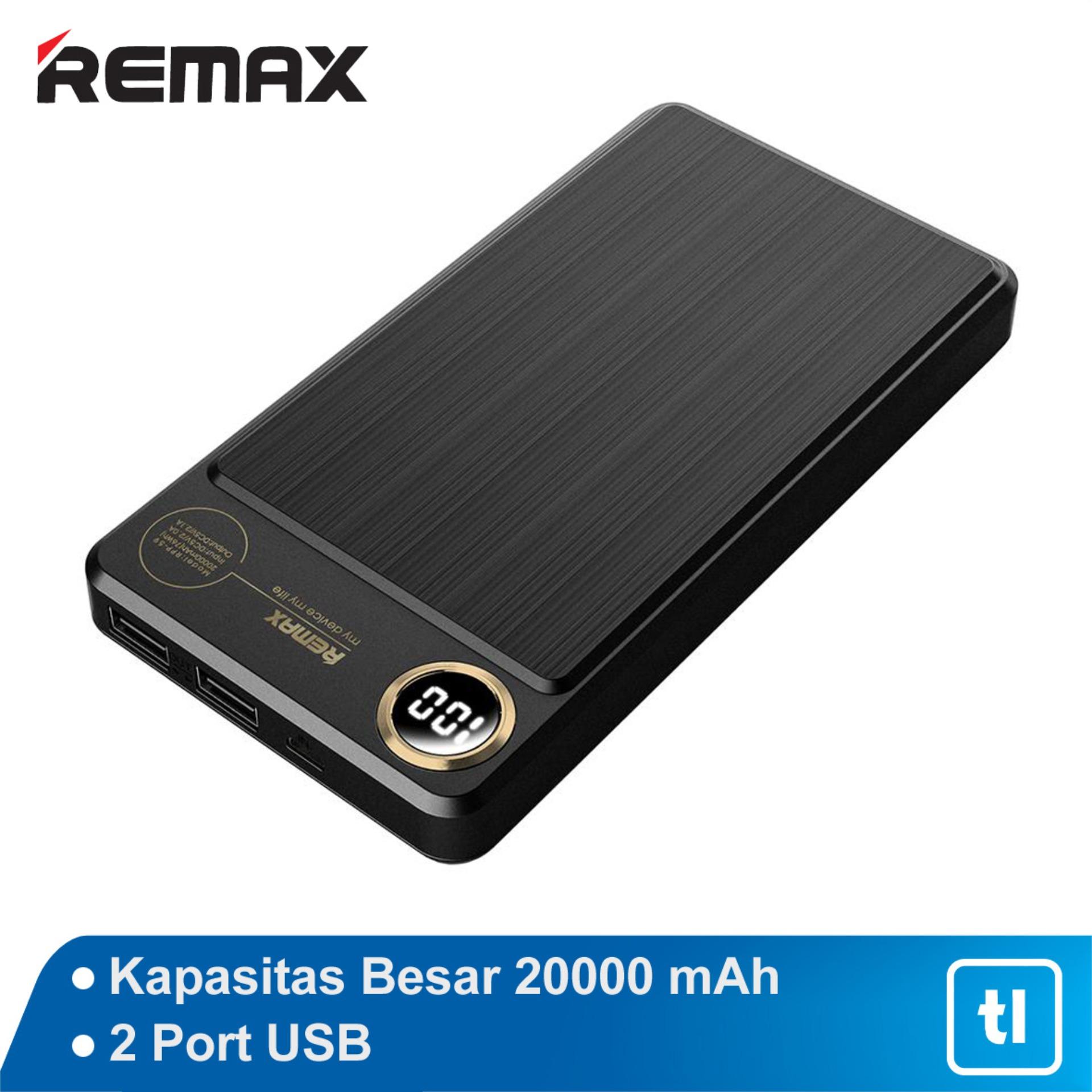Powerbank Remax Kooker 20000 MAH Dual RPP-59 Real Capacity Original Garansi / Power bank Original / Powerbank Garansi / Powerbank Murah / Powerbank Bagus /Powerbank Awet