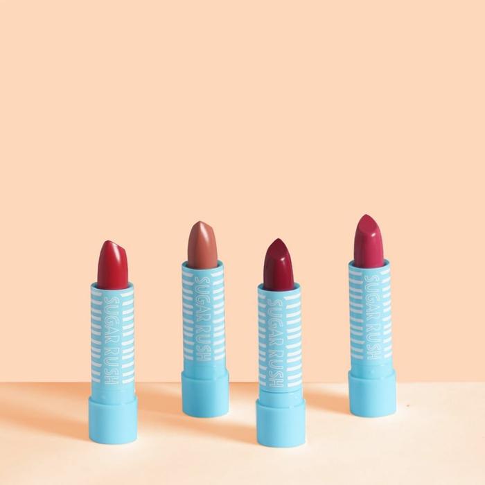 lipstik Sugar Rush Creamy Lipstick favorit cosmetics lokal murah - Aksesoris Wanita Kece - Best Seller - Perawatan Wajah Terlaris - Alat Kecantikan Terbaru - Lipstick Termurah