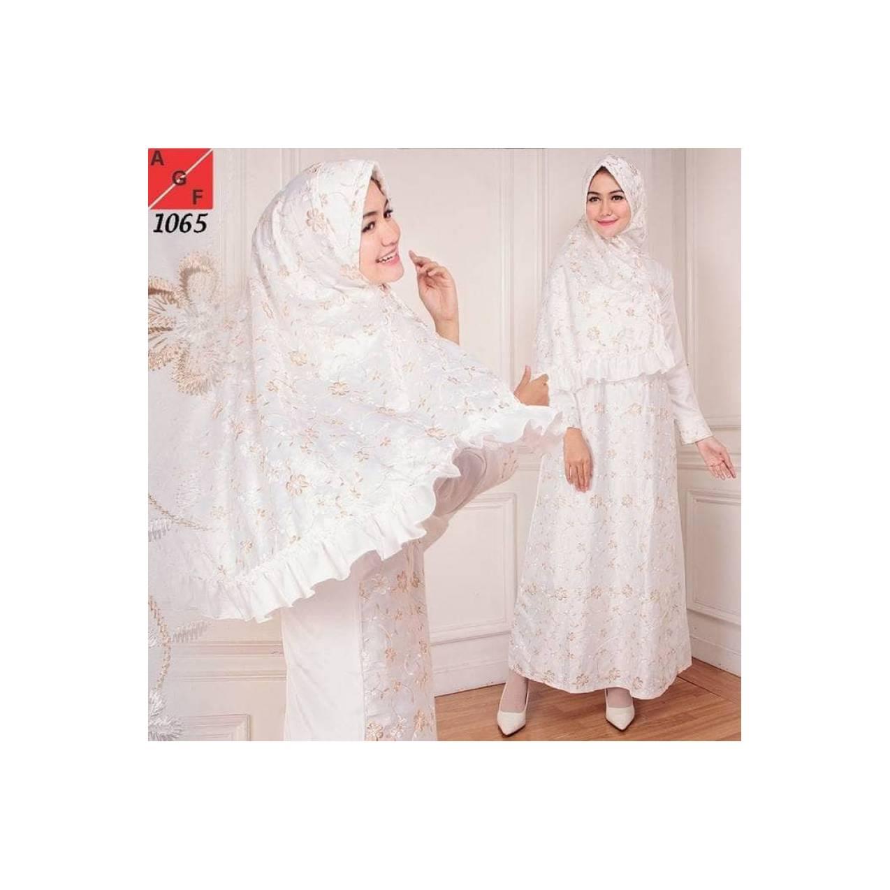 Baju Gamis Putih Gamis umroh Baju Haji Baju muslim wanita Baju manasik