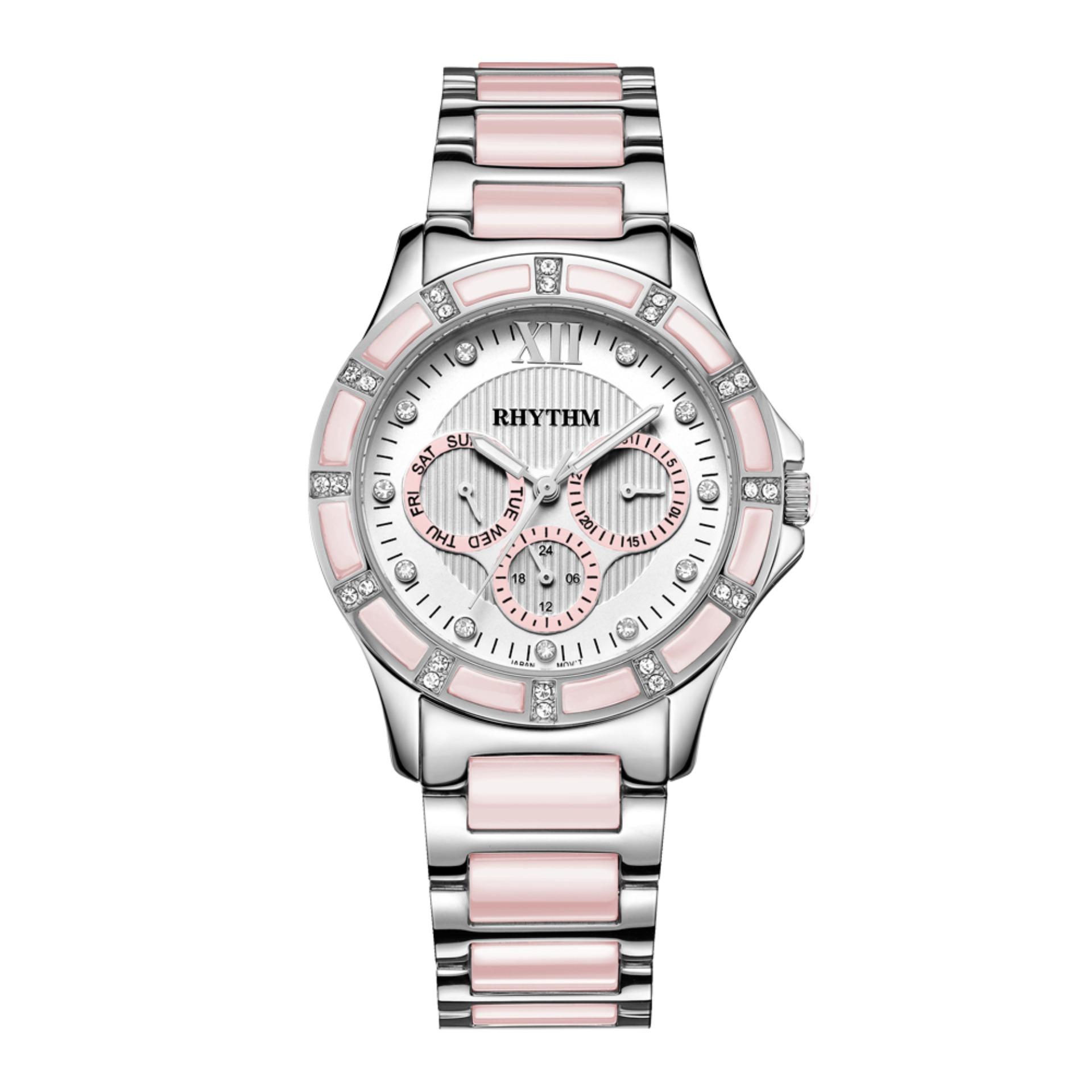 Rhythm F1201T 03 Jam Tangan Wanita