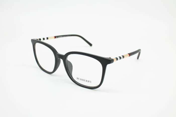 Promo!!! Frame Kacamata Minus Fashion Burberry 6168 Pria Wanita Hitam Doff
