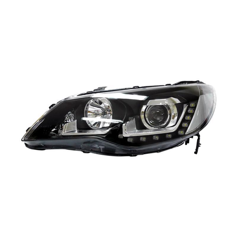 Eagle Eyes Headlamp - Lampu Depan Mobil Untuk Honda Civic 4 D 06-11 Black Housing - HD515-B7W20-B3H