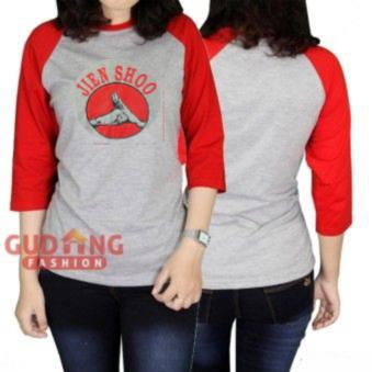 Desain Terbaru Baju Kaos Raglan IKSPI Kera Sakti JIen Shoo Pasker IKSPI Bisa Buat Pria Wanita Allsize L