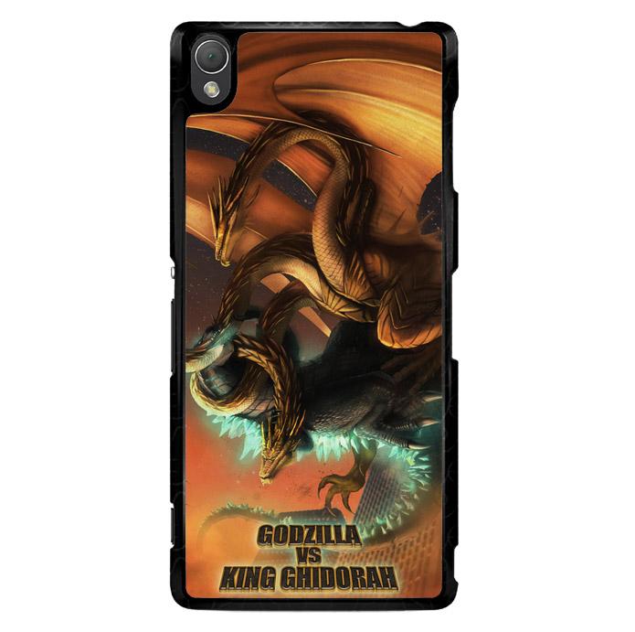 Godzilla Vs King Ghidorah Y1841 Sony Xperia Z3 Custom Hard Case