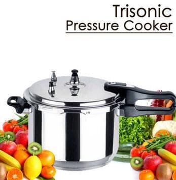 TRISONIC 324 Panci Presto Pressure Cooker 8 Lt pengempuk daging tulang