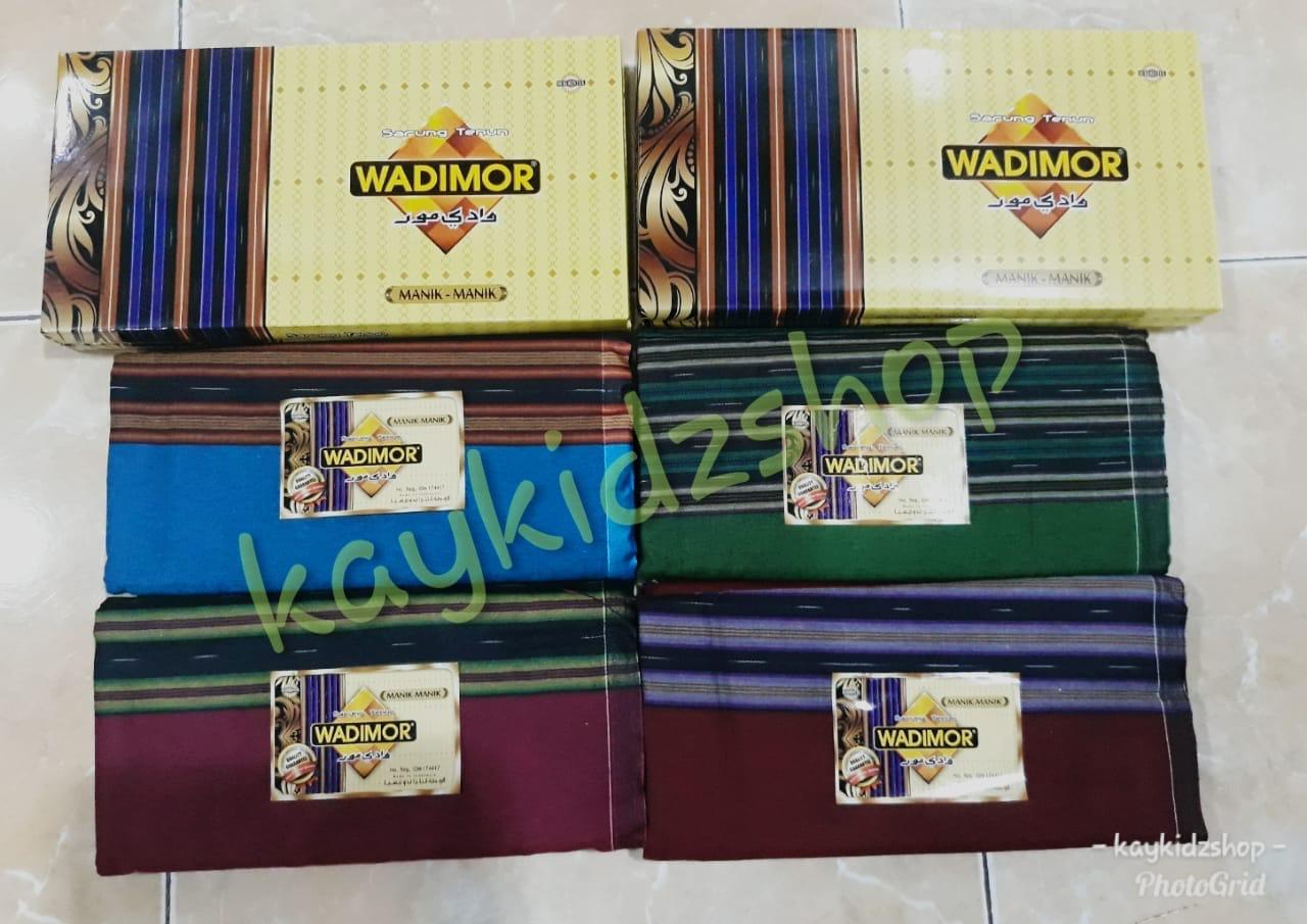 Grosir 10 pcs - Sarung Wadimor motif Manik Manik