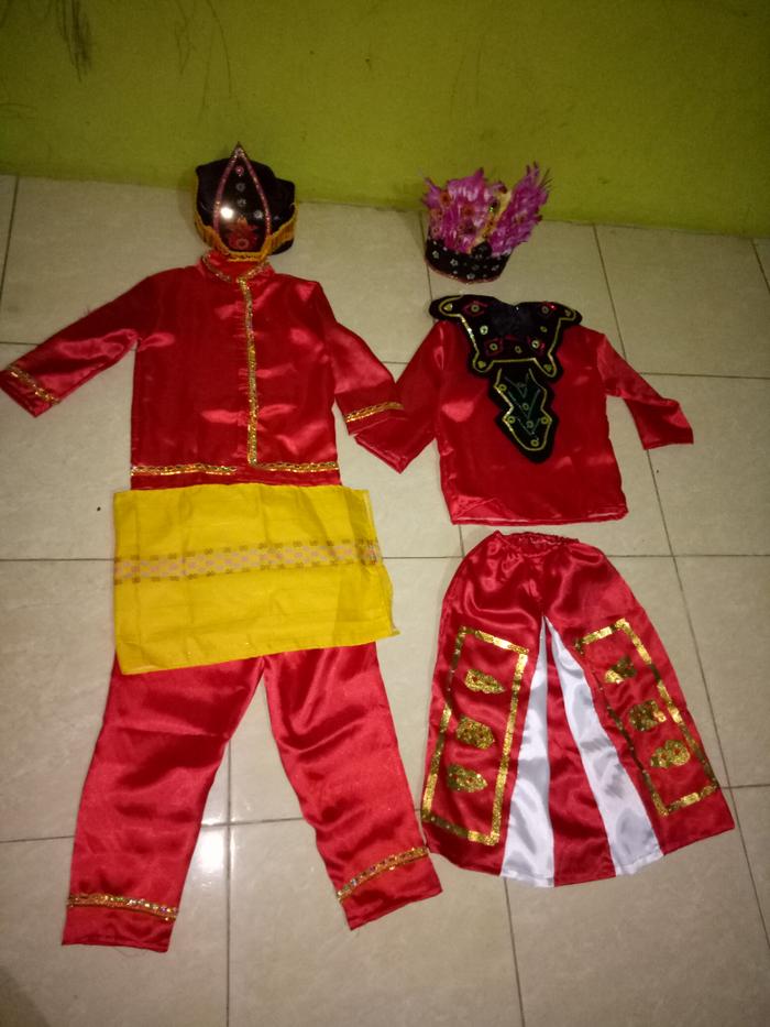 Promo Merdeka!! Busana Adat U002F Karnaval Anak Gorontalo - ready stock