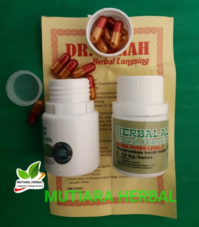 ASLI!!! Pelangsing Dr Sarah Level 2 Extra super botol isi 30 kapsul - v3SLYF