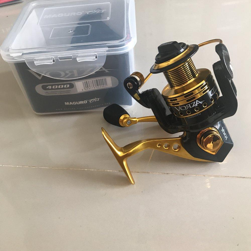 Reel Maguro Vorza 4000 12 bearing TERBARU BOS PANCING zerya_fishing