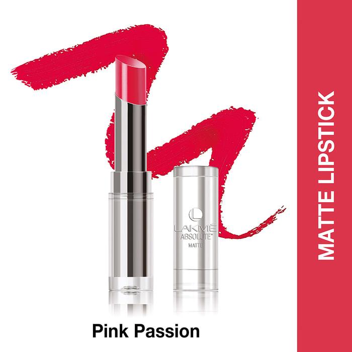 Lakme Absolute Reinvent Sculpt New Hi-Definition Matte Lipstick Pink Passion
