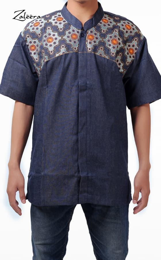 Koko Denim Baju Pakaian Atasan Kemeja Pendek Pria Muslim Motif Murah baju kaos / baju wanita / baju pria / baju kemeja / baju batik / jaket wanita / jaket pria / celana kulot / celana jogging / celana panjang / baju blouse / baju tunik / dress wanita / ke