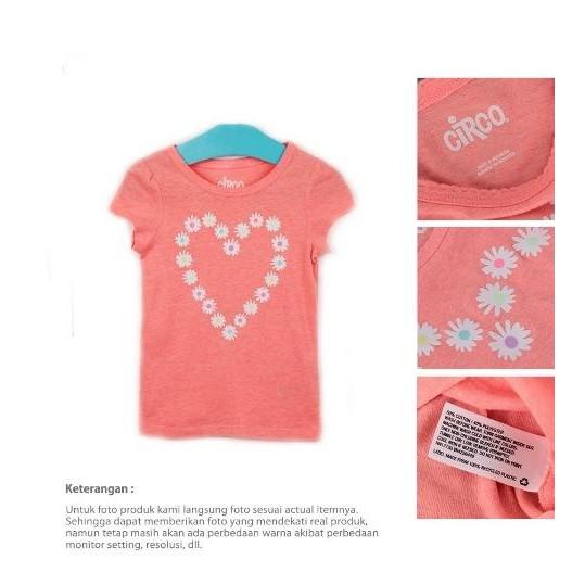 PROMO SALE - PAKAIAN ANAK - CIRCO SHORT ORANGE LOVE F001
