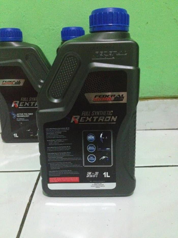 Oli mesin Federal -61890- Rextron Bensin 5W - 30 - 1lt Paling Laris