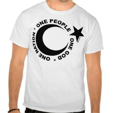 NEW PROMO Kaos Tshirt islami ONE GID ONE PEOPLE ONE NATION