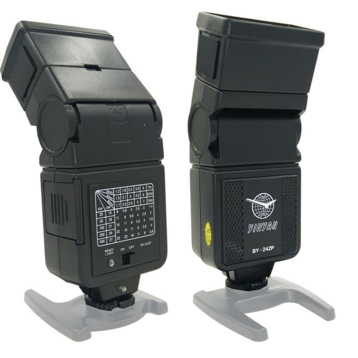 YINYAN BY-24ZP Camera Flash Speedlight Canon Nikon Pentax Olympus Terlaris di Lazada
