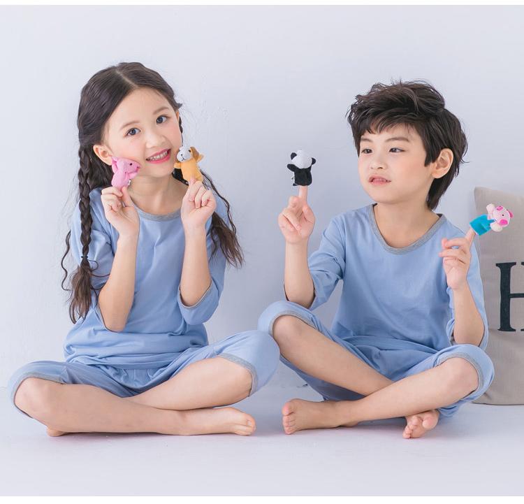 Baju Tidur Katun Anak Laki-laki Pakaian Wanita Anak-anak