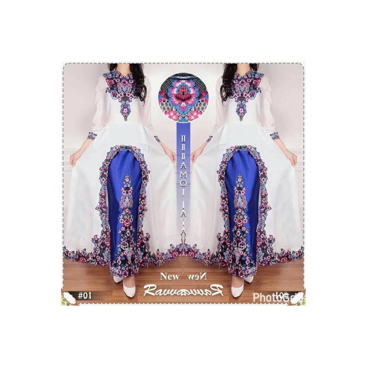 Kaftan Wanita Abaya Wanita Baju Pesta Muslimah Busana Muslimah Modern