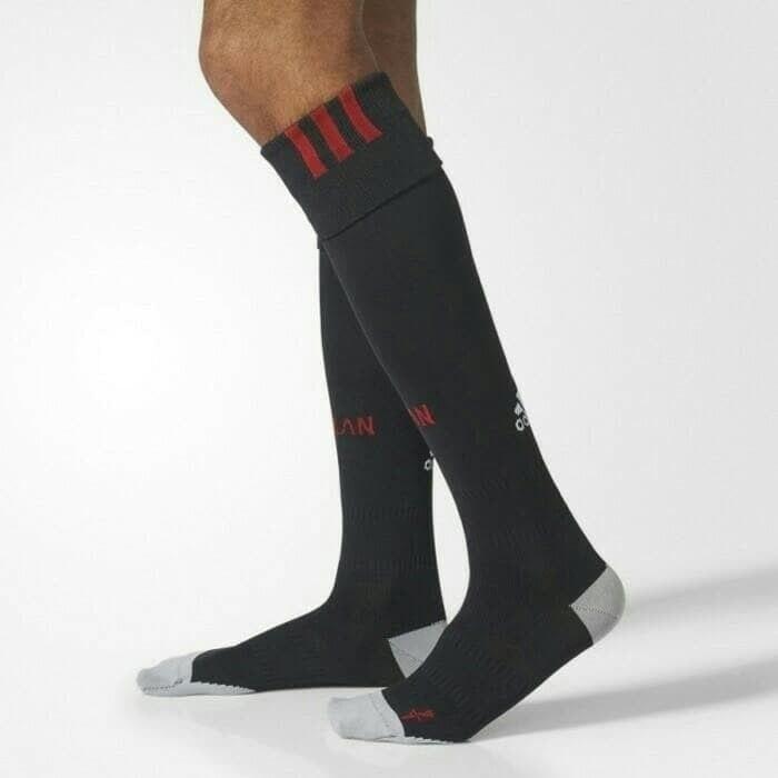 PROMO PALING MURAH KAOS KAKI BOLA AC MILAN 3RD 2017/2018 GRADE OR TERLARIS