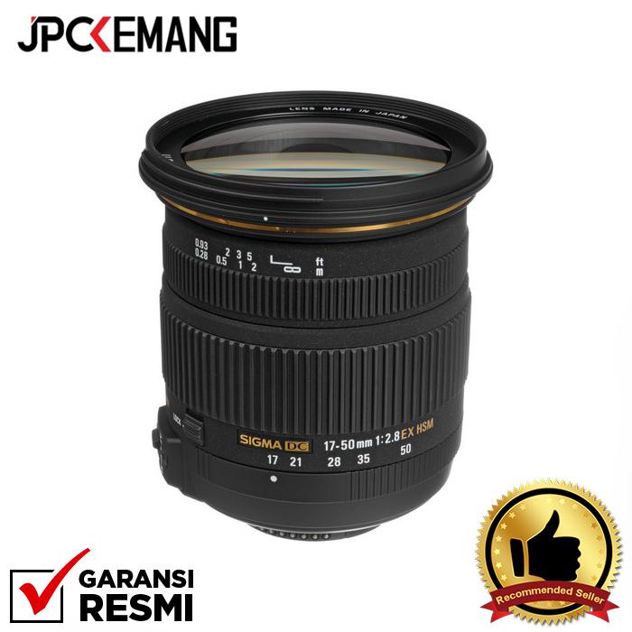 Sigma For Nikon 17-50mm f/2.8 EX DC OS HSM jpckemang GARANSI RESMI