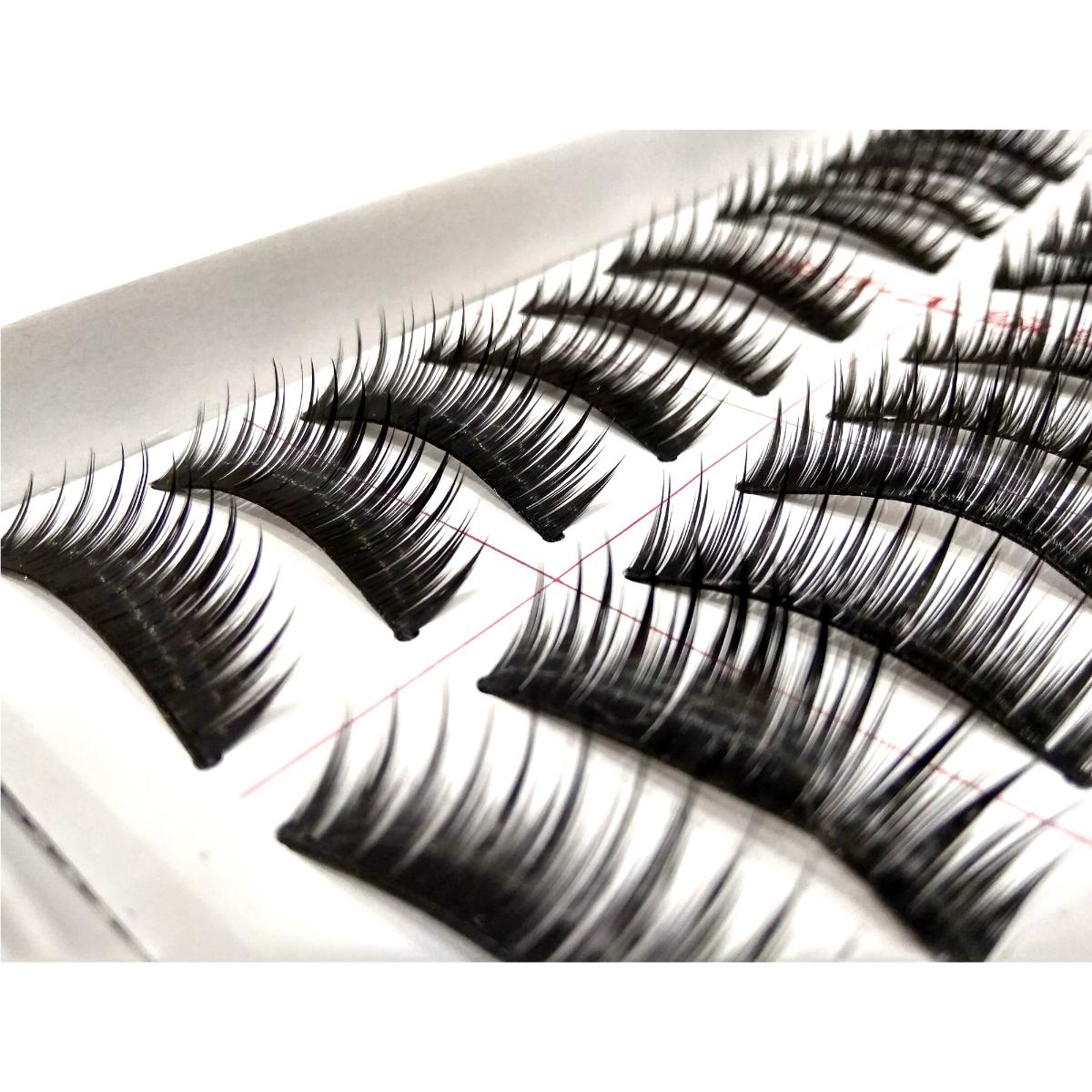 Bulu Mata Natural Maya 10 Pasang Ringan Halus Eye Lashes Make Up Eyelashes Alami MakeUp Made in Taiwan