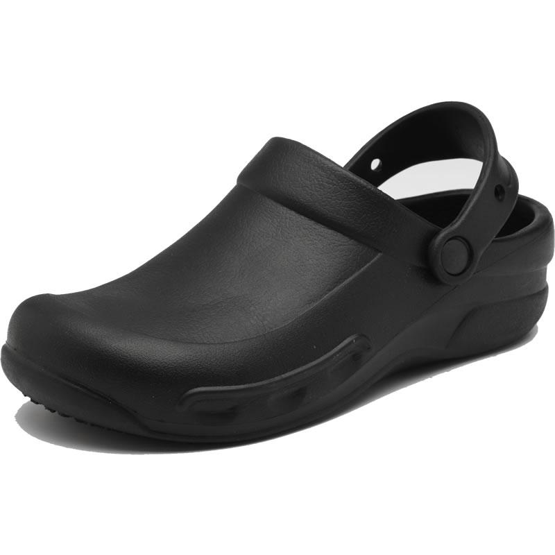 Wako Nyaman Memakai Tahan Air Bernapas Sepatu Kerja Sepatu (Hitam)