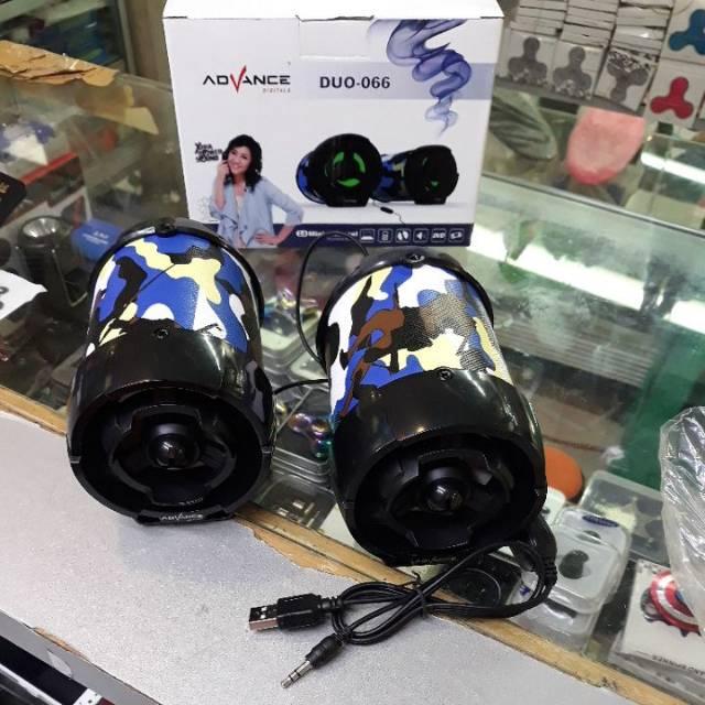 Speaker Mini Komputer/HP Superbass Advance Duo 066 Extra Power Sound