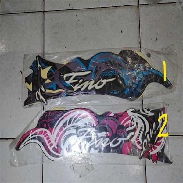 Striping Lis&Stiker Body&Stiker Motor Fino 2013 Batik