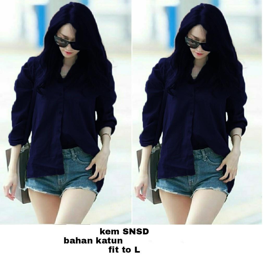 kemeja wanita kem snsd