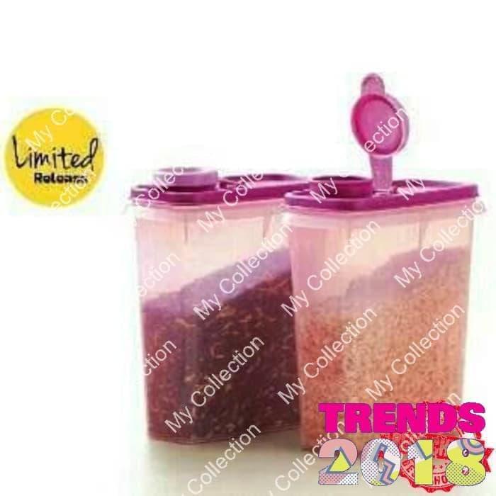 Harga Spesial!! Tuperwer Small Crispy Storer Tempat Meses Kacang Gula Kopi Teh - ready stock