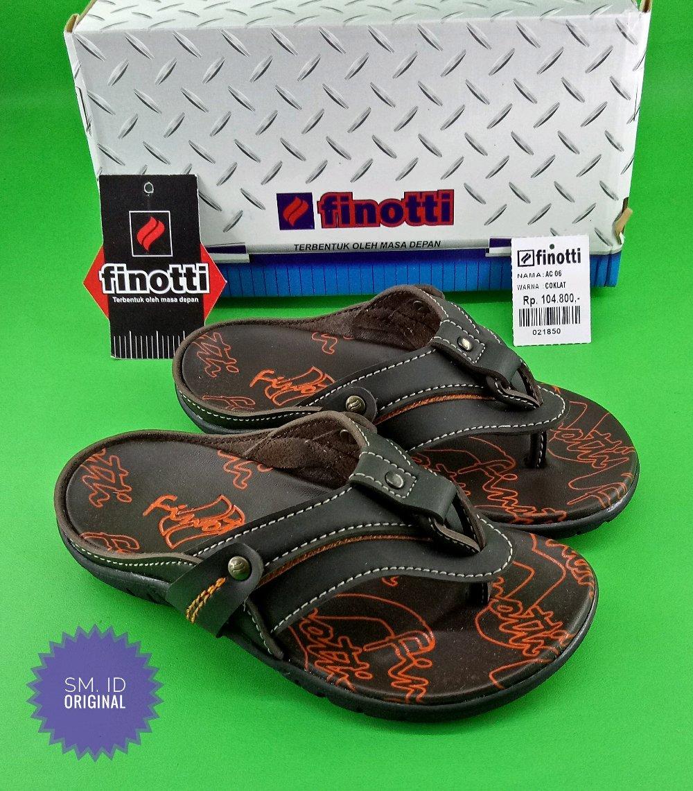 Sandal anak casual finotti ac 06 coklat 26-31