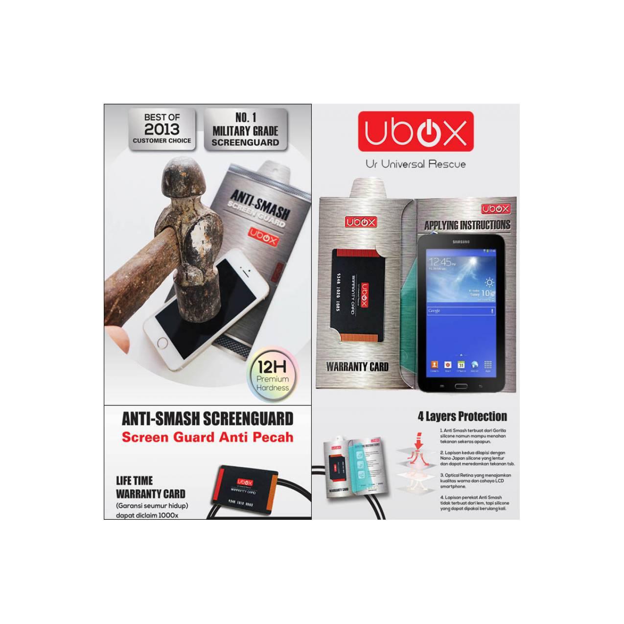 Jual Anti Gores Ubox Anti-Smash Samsung Galaxy Tab 3 Lite 7.0 T1111