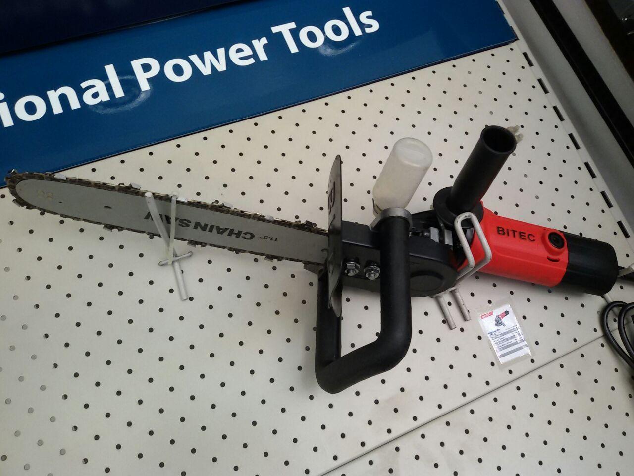 Grinda Chainsaw Mini / Grinda gergaji potong Bitec