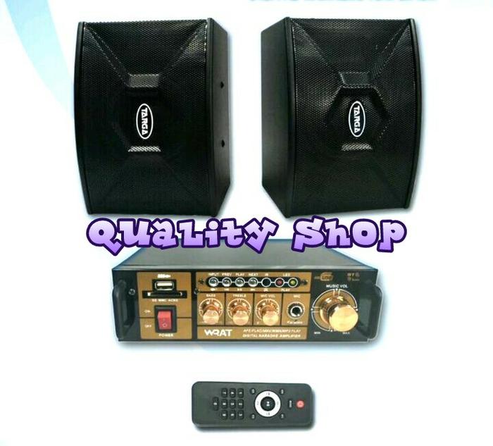 Original Murah!!!!paket Ampli + speaker targa