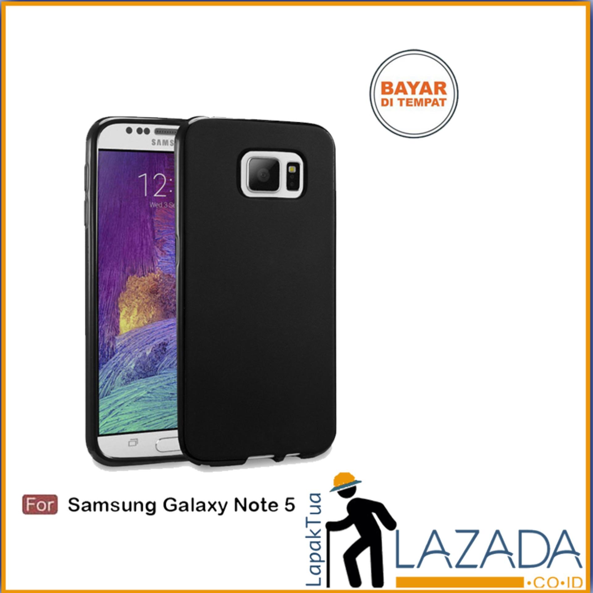 Lapak Case - Softcase Midnight Black Matte Case Ultraslim Baby Skin Untuk Samsung Galaxy Note 5 / N920I / N920T / Note5