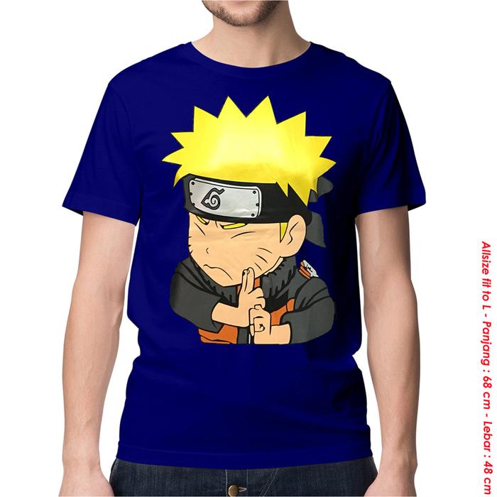 KAOS BAJU DISTRO ANIME - NARUTO CHIBI NEVY